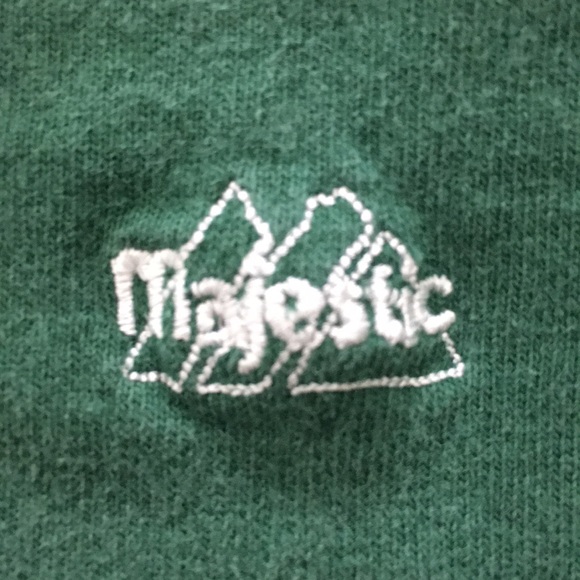 NFL (Green Bay Packers)-Vintage Green Majestic Tee - Picture 6 of 8